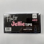Halo Jellie Nail Tips Almond 480pk